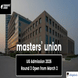 Masters’ Union UG Admission 2026 Round 3 Open from March 2; Check Eligibility and Key Details Here